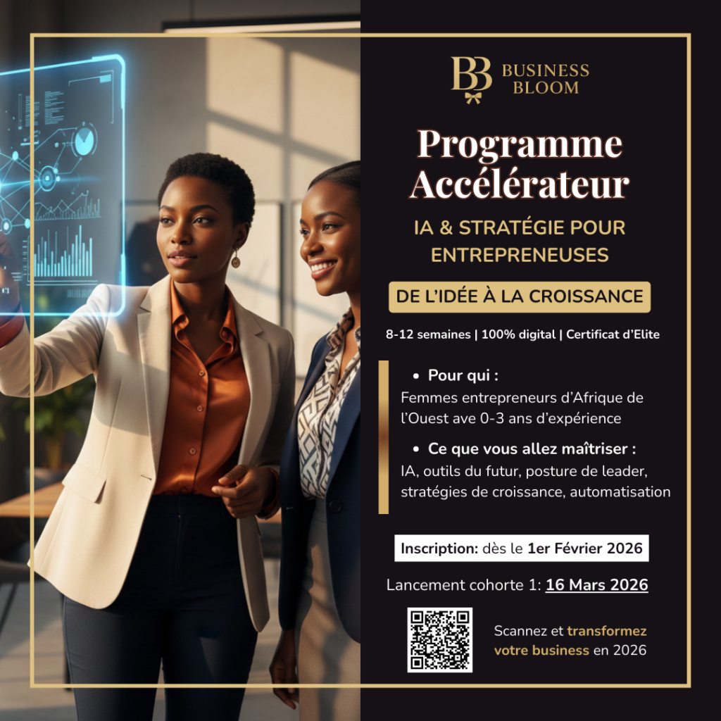 BusinessBloom - Programme de Femmes Connectées pour les femmes entrepreneures