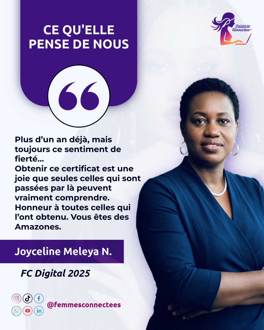 Témoignage d'une diplômée DEI 90