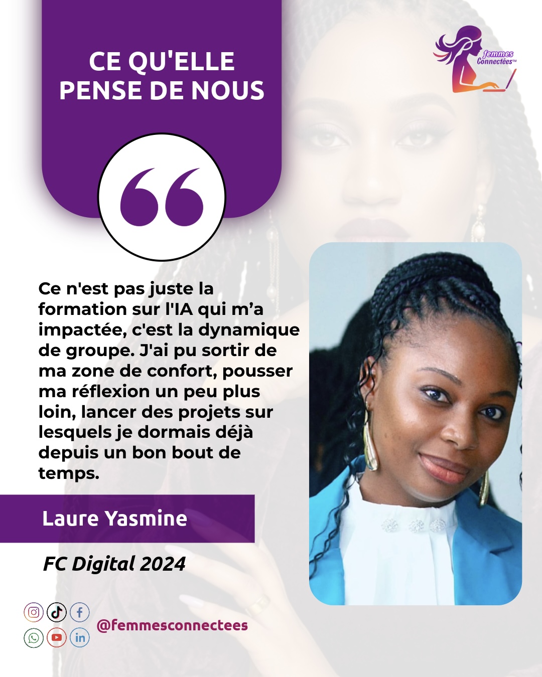 Témoignage d'une diplômée DEI 90